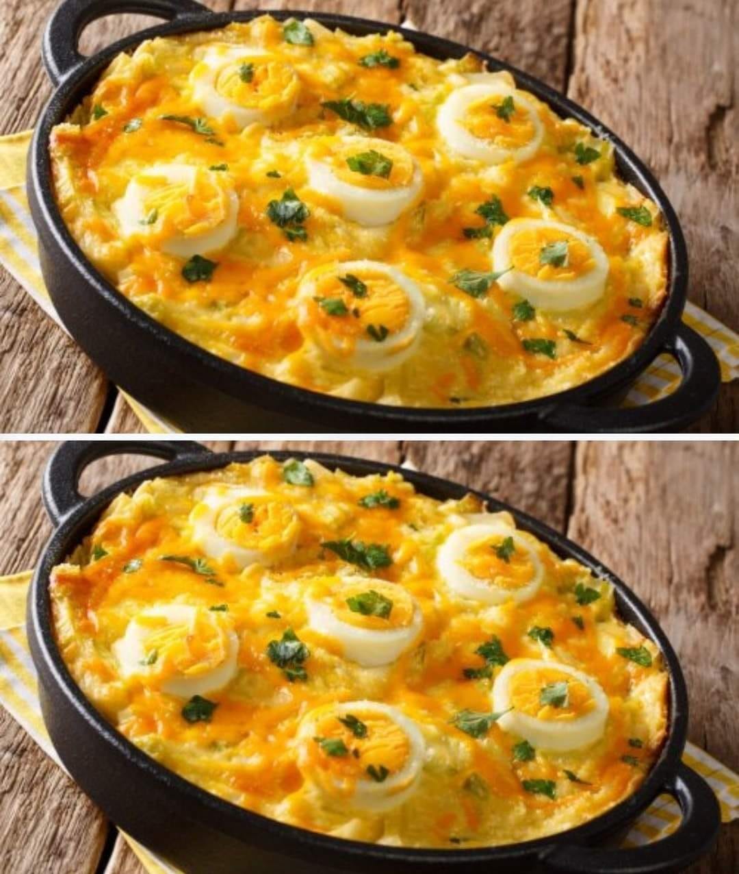 Egg gratin with mashed potatoes - All Recipes