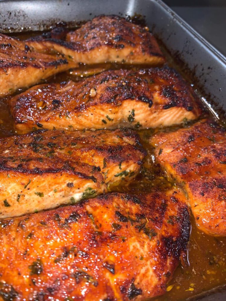 Cajun Honey Butter Salmon - All Recipes